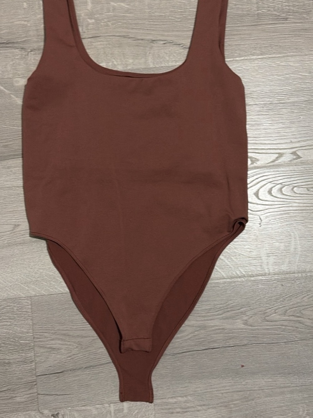 Women’s Brown One-Piece Bodysuit